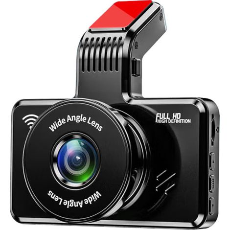 Dashcam Auto Vorne, 3 Zoll IPS Bildschirm Auto Kamera 1080P FHD Autokamera Video Recorder Auto Dash Kamera mit 120 ° Weitwinkel, Nachtsicht, WDR, Loop-Aufnahme (1/5)