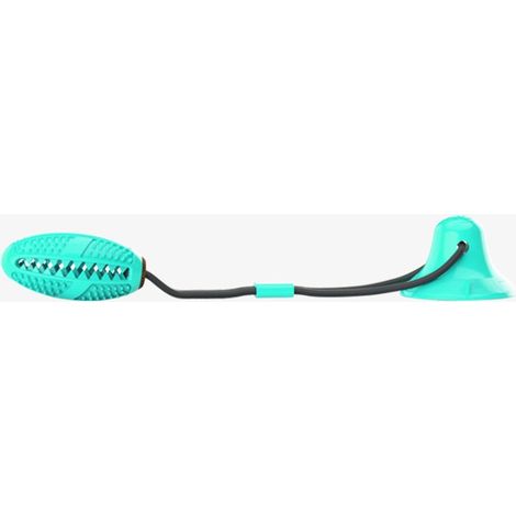 Jouet pour chien à ventouse jouet multifonction pour animaux de compagnie jouet de nettoyage des dents - bleu (1/4)