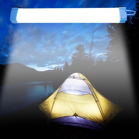 Tragbare, multifunktionale, wiederaufladbare LED-Camping-Notleuchte (40 W) für Haushalt und Outdoor-Wanderbeleuchtung (1/5)