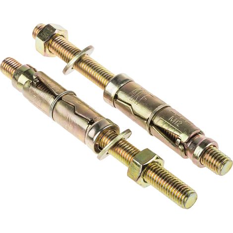 Bouclier d RS PRO, en Acier au carbone M12, 20mm x 75mm ( Prix pour Sachet de 10 )