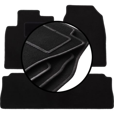 Ensemble complet de tapis en velours pour : Chevrolet Captiva SUV (2006-2017)