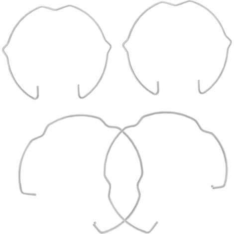 Set of 4 Recessed Lighting Spring Clips Mounting Clips for Mr16 Led Bulbs and Downlights Retaining Rings for Stable Installation at Home Office (1/5)