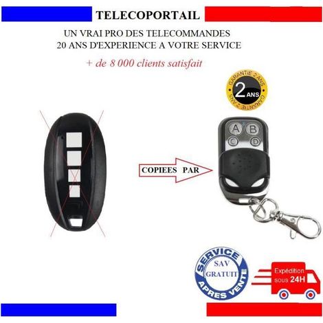 TELECOMMANDE COPIEUSE KING GATES MYO CODE FIXE 433,92 Mhz