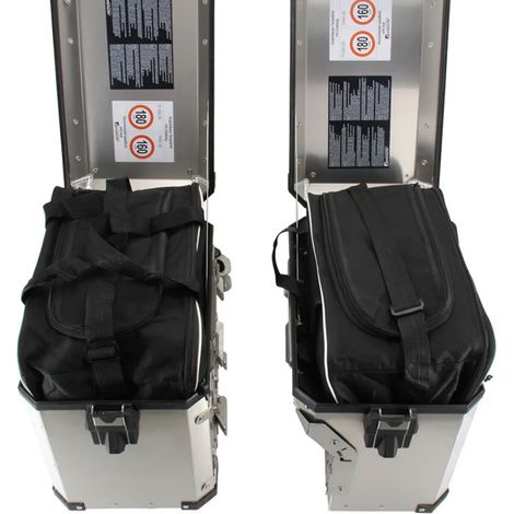 Sac intérieur de bagage pour moto, 3 pièces, sacoche latérale extensible, sacoche de selle étanche, épaule Compatible avec R1200GS (1/5)
