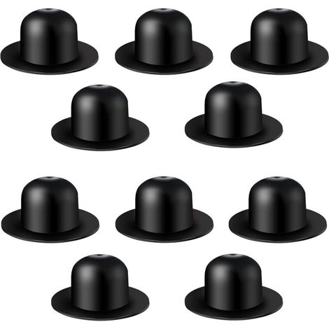 Pack of 10 plug pool filter plugs, drain plugs for swimming pools, replacement plugs for pool, pool hole plugs, replace pool filter, compatible with INTEX pools (black)