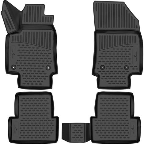 Walser – Tapis en caoutchouc XTR pour Citroen C3 Aircross II 06/2017 – Résistant aux salissures – Fixations d'origine – Protection contre chaleur et froid