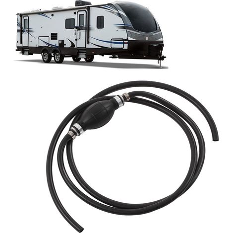 2,1 m Universal-Kraftstoffschlauch für Wohnmobile und Yachten, geeignet für Wohnmobile mit Außenbordmotor, Yachten, Traktoren und Wohnwagen. (1/5)