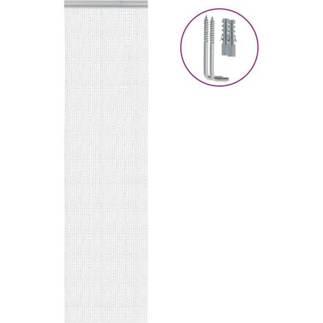 vidaXL Chain Door Fly Screen 56x186 cm Aluminium