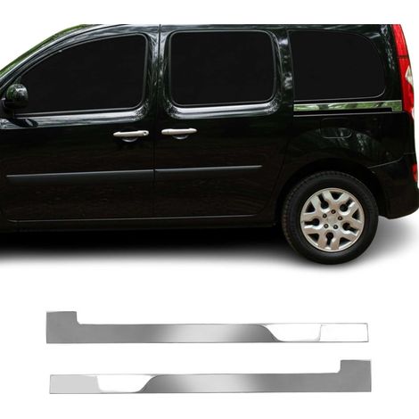 Bande de Porte latérale pour Renault Kangoo 2008-2021 en acier inoxydable 2Pcs (1/5)