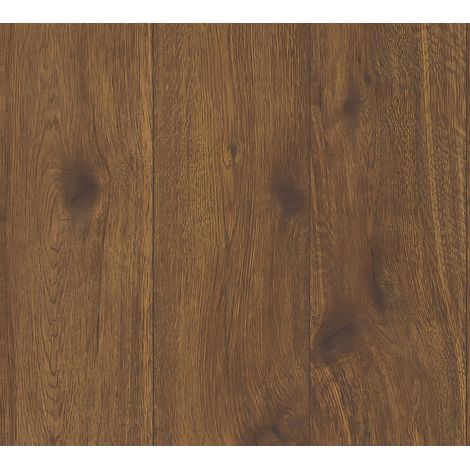 Empapelado aspecto madera Profhome 300431 papel pintado no tejido liso de estilo country mate marrón 5,33 m2