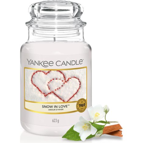 Grande Bougie en Jarre, Parfum Amour d'Hiver, 623 g (1/5)