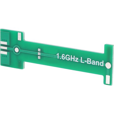 Antenne hélicoïdale à 4 bras pour relais de positionnement météorologique aérospatial, composant électronique 1,6 GHz vert (1/5)
