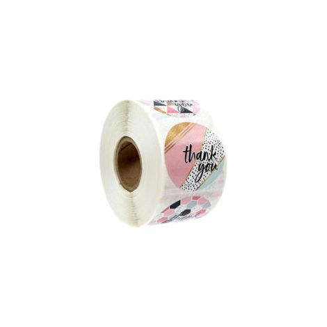 Papel de envolver pasteles, etiqueta autoadhesiva, sobre para pequeños negocios - Crezuo