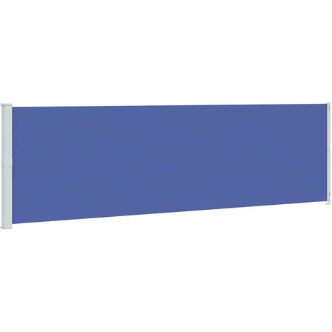 Maison Exclusive - Seitenmarkise Ausziehbar 180x600 cm Blau