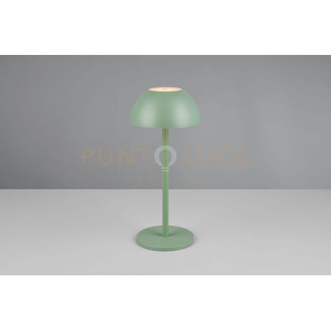 Lampada tavolo outdoor a batteria LED 2W Ricardo verde