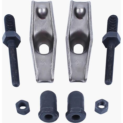 Jeu de culbuteurs de soupape pour HONDA GX340 GX390 188F 190F 5KW 6,5KW 11CV 13CV Moteur à essence Pompe à eau Générateur (1/5)