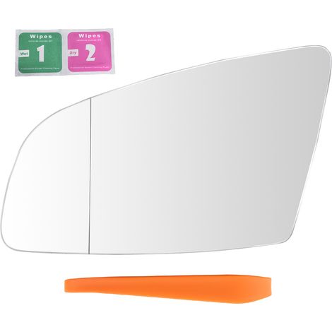 Left Door Mirror Glass Heated Aspheric for Audi A3 8P A4 03-08 (1/5)