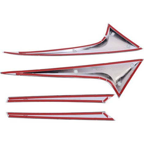 4 stickers for rear window side trim and stickers for rear trunk trim for Mazda CX-30 (1/5)