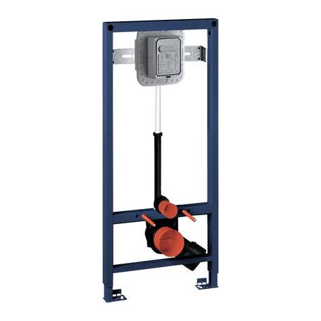 Grohe Rapid SL Bâti support pour WC, 1.13 m avec robinet pour chasse Chrome, 38519001 (1/2)