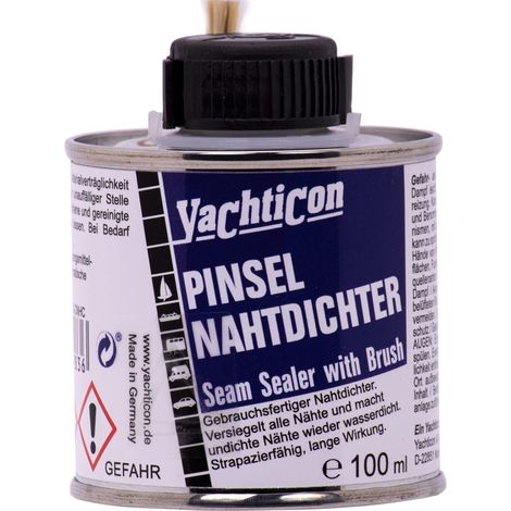 Sigillante Nautico, Sigillante per Cuciture, Sigillante Impermeabile, 100 ml, con Pennello, per Barca (1/5)