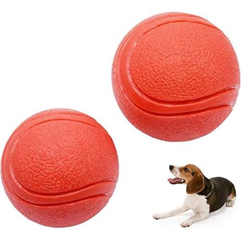 Hundeball hüpfender Hundespielzeugball interaktives Hundespielzeug sehr stabiler Hundespielzeugball Naturkautschukball für kleine Hundewelpen