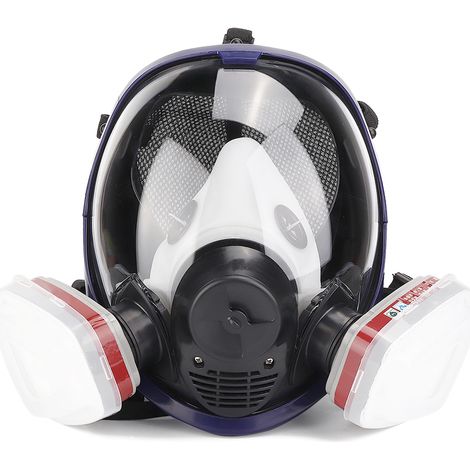 Masque de protection anti-poussière ajusté, écran facial filtrant pour peinture et soudure, respirateur étanche, modèle près du visage (1/5)