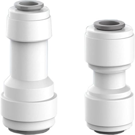 Raccords Rapides à Poussée sans Fil 1/4 "à 1/4", 1/4 "à 3/8", Raccords à Poussée Directe, Raccords à Poussée, Adaptateurs de Tuyauterie D'eau (1/5)
