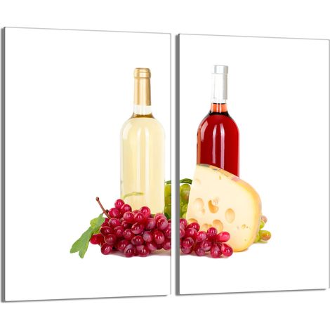 Glasschutzplatte für den Herd 2x30x52 Wein