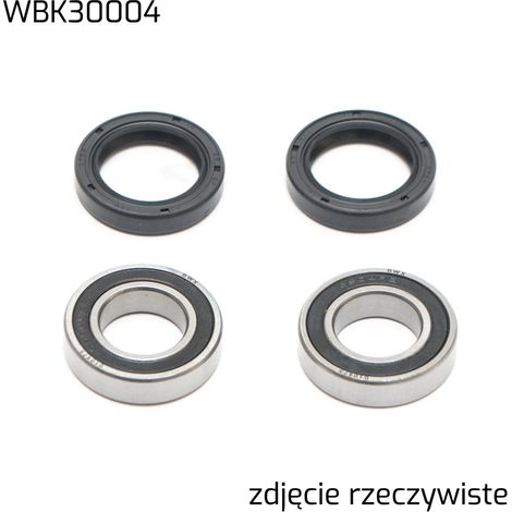 Roulements de roue avant Bearing Worx avec joints pour Honda CR125/250 95-07, CRF250R 04-19, CRF450R 02-19, KTM SX125/200/250 00-02 (25-1081)=WBK60014 (1/2)
