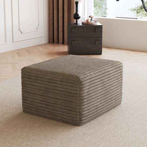 Y152-OTTOMAN-CAMEL – Pouf chameau – Référence produit – Accessoire pour canapé modulable (1/5)