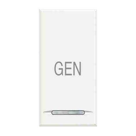 BTIHD4915AC Copritasto Axolute 1 funzione con lente illuminabile simbolo GEN