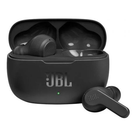 Auriculares JBL Wave 200TWS Bluetooth 5H Batería Estuche Negro Oferta exclusiva (1/4)