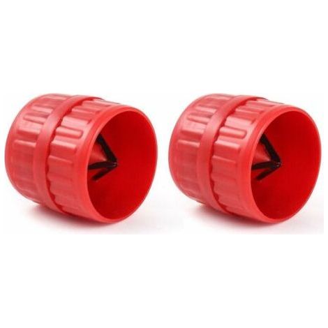 BR-Vie 2Pcs Tube Deburrer, Inner and Outer Reamer, for Copper Aluminum Brass PVC Pipes, Diameter 5mm to 38mm (1/5)