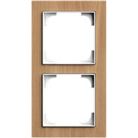 BUSCH-JAEGER 1722-4083 ABDECKRAHMEN, ART LINEAR, 2-FACH, HOLZ EICHE (2CKA001754A4888)
