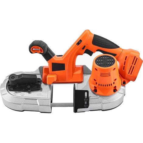 Scie à bande portable, moteur sans balais, vitesse réglable, Outil nu de 2,5 pouces (1/2)