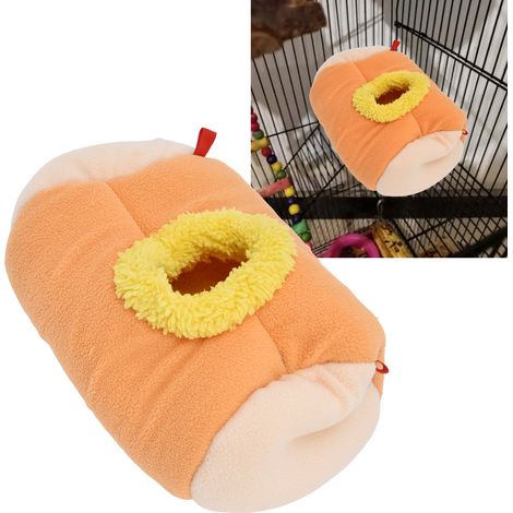 Hamster, Goldhamster, Papagei, Gleithörnchen, Schlafsack, Eichhörnchen, Zwergigel, rundes und warmes Hängenest in Form eines dicken Fasses (1/5)
