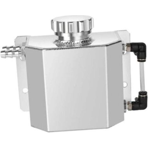 Bidon de D'huile de Véhicule en Aluminium 1 L Réservoir de Reniflard D'huile Vidange (1/4)
