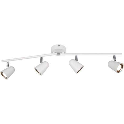 Faretto da Interno a LED in Plastica Bianco Opaco