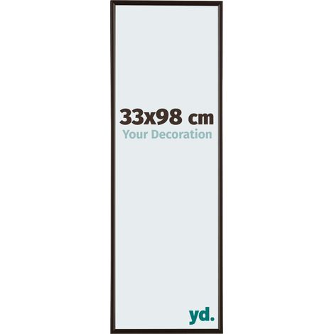 yd. - Cadre photo 33x98 - Anthracite - Plastique - Evry