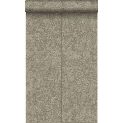 papier peint brique taupe - Origin Wallcoverings (1/5)