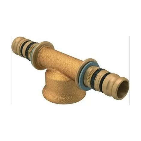 Geberit 612.360.00.5 Mepla tee con filetto femmina Ø20mm 1/2"