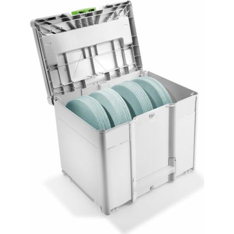 FESTOOL Schleifmittel-Systainer³ Granat Net D225 GR NET SYS - 578719 (1/5)