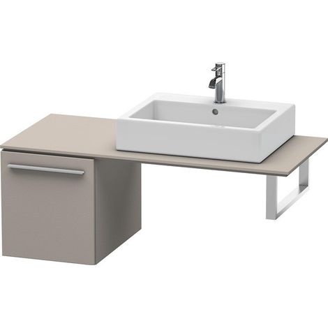 Unità Duravit X-Large Vanity per console 6732, 1 cassetto, 400 mm, Colore (anteriore/corpo): Terra Opaco - XL673201414