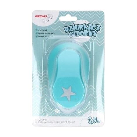 Perforadora decorativa - Estrella 3,8 cm MIX