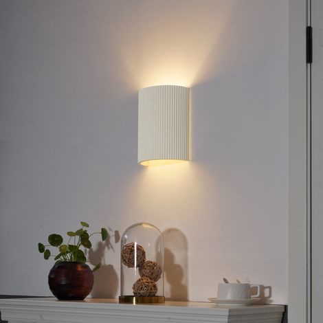 Applique murale scandinave Ovale beige - Plaster (1/5)