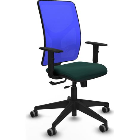 Silla de oficina piqueras y crespo Motilla negro reposabrazos ajustables (1/2)