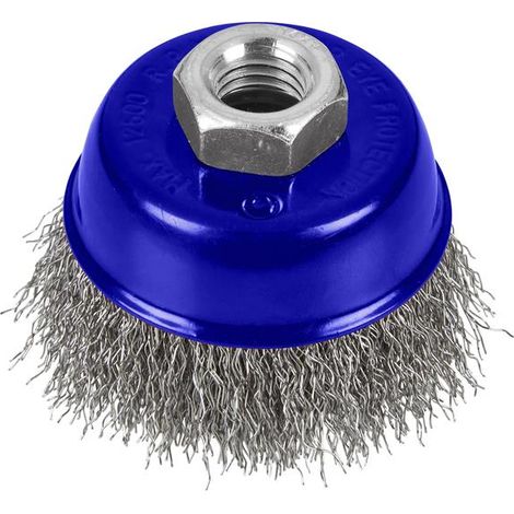 BlueSpot Tools 19219 Steel Wire Cup Brush 65mm M14 X 2 B/S19219 (1/2)