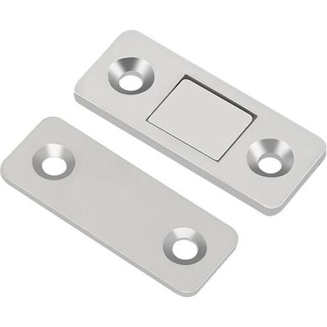 Magnet für Möbel Magnettür Schrank Magnetschnäpper 8 Stück Ultradünne Magnetschnäpper aus Metall zum Aufkleben Magnetverschluss Selbstklebend Kraftvoller Magnet für Schiebetüren Schubladen (1/5)