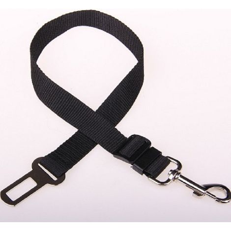 Ceinture de sécurité de voiture pour animaux de compagnie Ceinture de sécurité réglable Ceinture de sécurité Corde de plomb pour petits et moyens chiens Clip de voyage Fournitures pour animaux de comp (1/4)