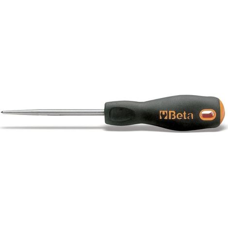 Werkzeug Beta Utensili round tip awl gehärteter Stahl 125 mm